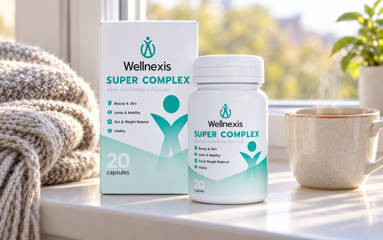Wellnexis — Verpackung im Alltag