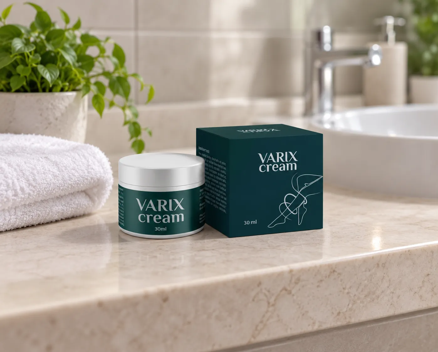 Varix cream — Verpackung im Alltag